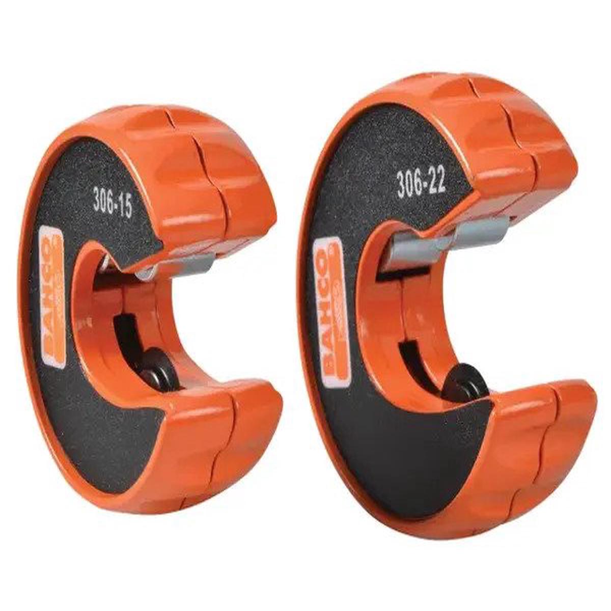 Bahco 306 Pipe Slice Twin Pack 15mm 22mm