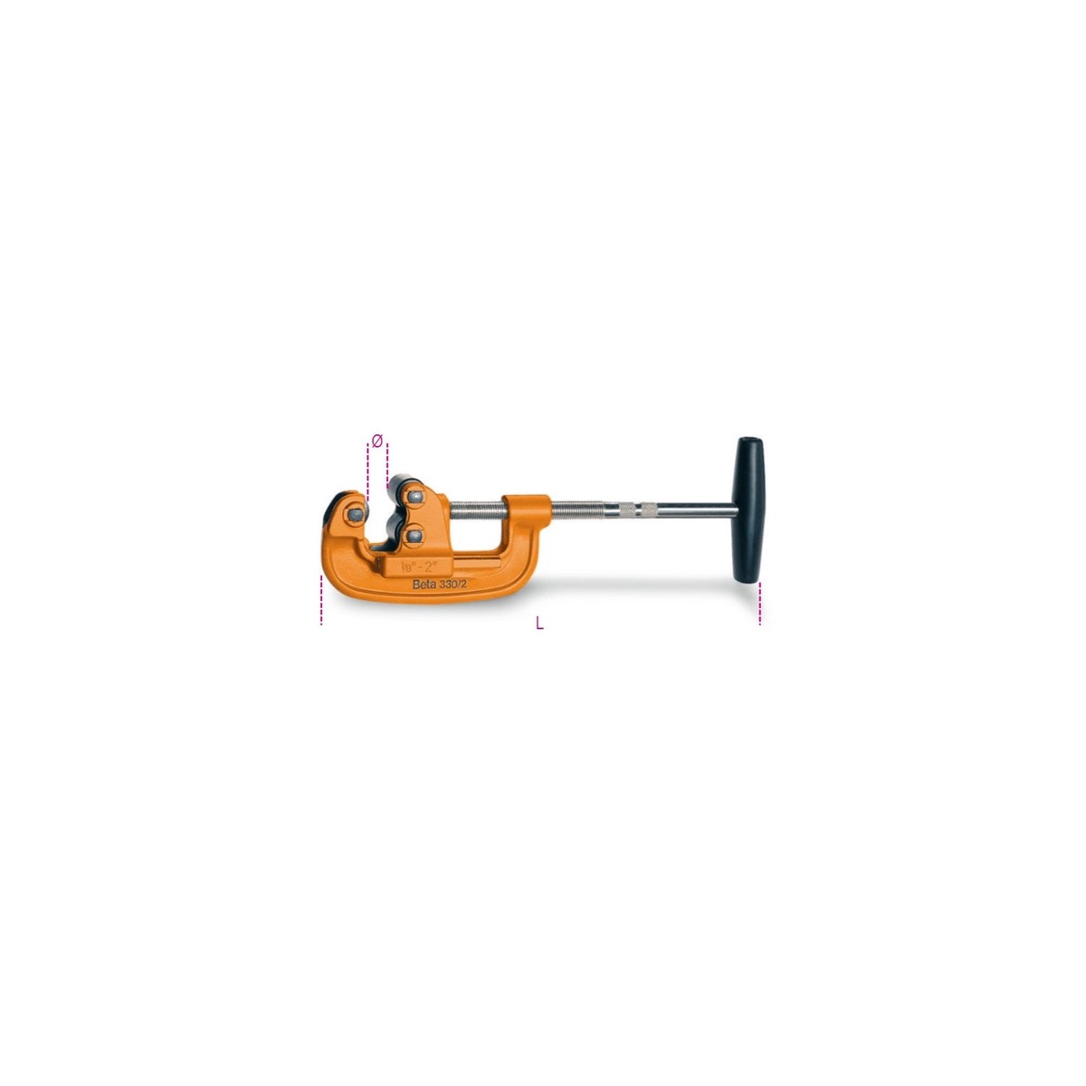 Beta Pipe Cutter For Steel Gas Pipes 60115 Mm - 330 - 330/4