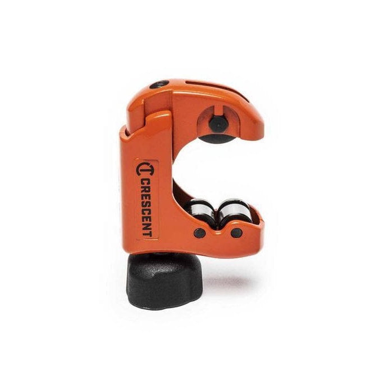 Crescent CMPC118 1-1/8 Inch Metal Pipe Cutter with Dual Roller Wheels Ergonomic Adjustment Knob Hardened Steel Blade for Copper Brass Aluminum Tubing
