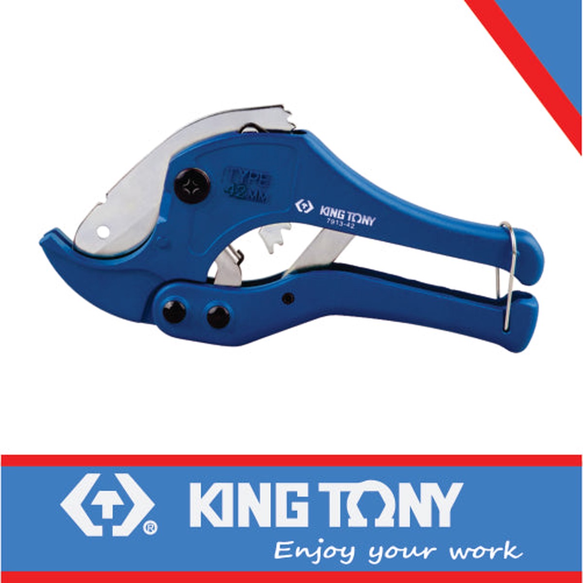 KING TONY TUBE CUTTER RATCHET 6 42MM | 7913 42US