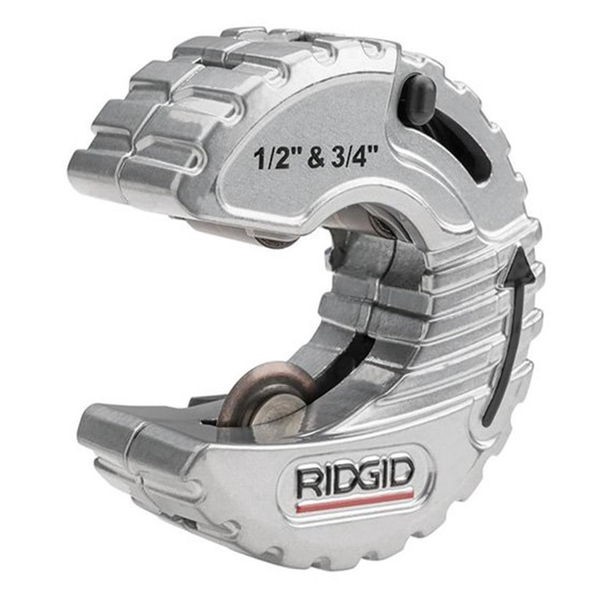Ridgid 57018 15mm 038 22mm 2-in-1 C-Style Small Plumbers Copper Pipe Tube Cutter