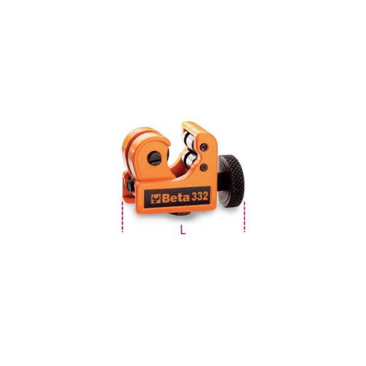 Beta 3322 Mini Pipe Cutter For Copper 038 Light Alloy Pipes 3-28mm