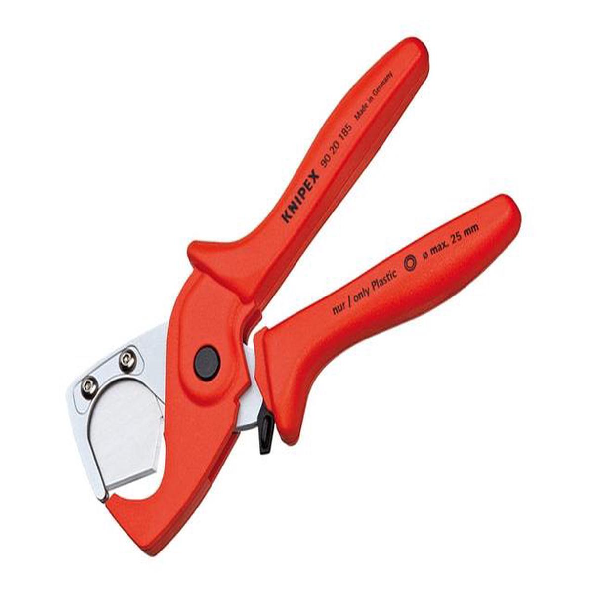 Knipex 90 20 185 Plastic Conduit Pipe Hose Cutter 25mm Diameter