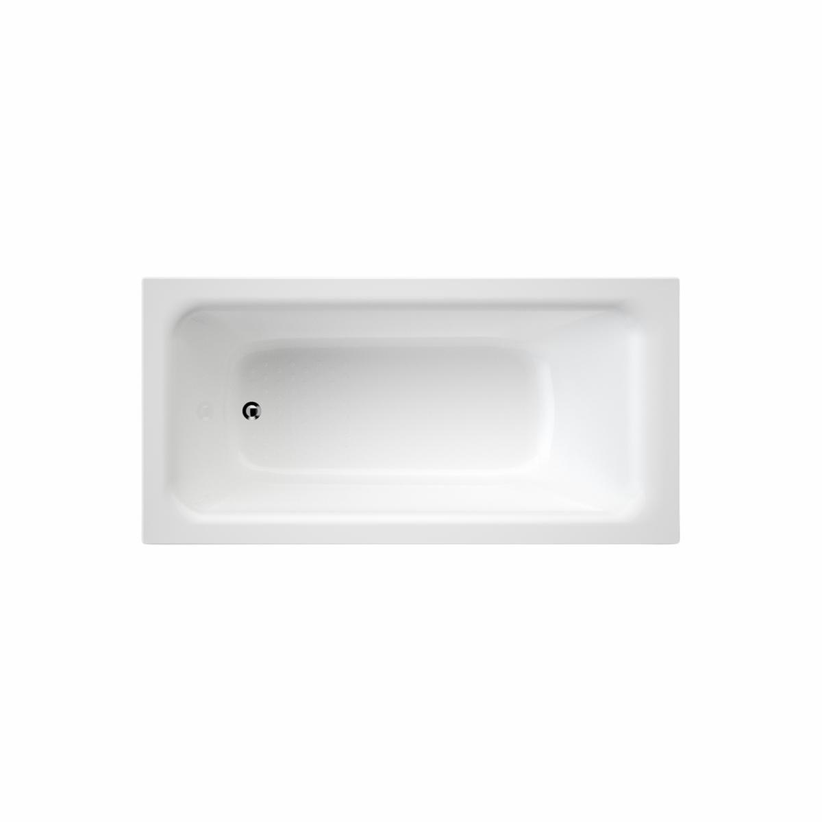Caroma Vivas 1525 Island Bath Without Anti-Slip White