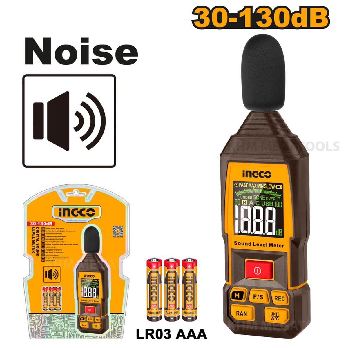 Ingco HETSL031 Digital Sound Level Meter
