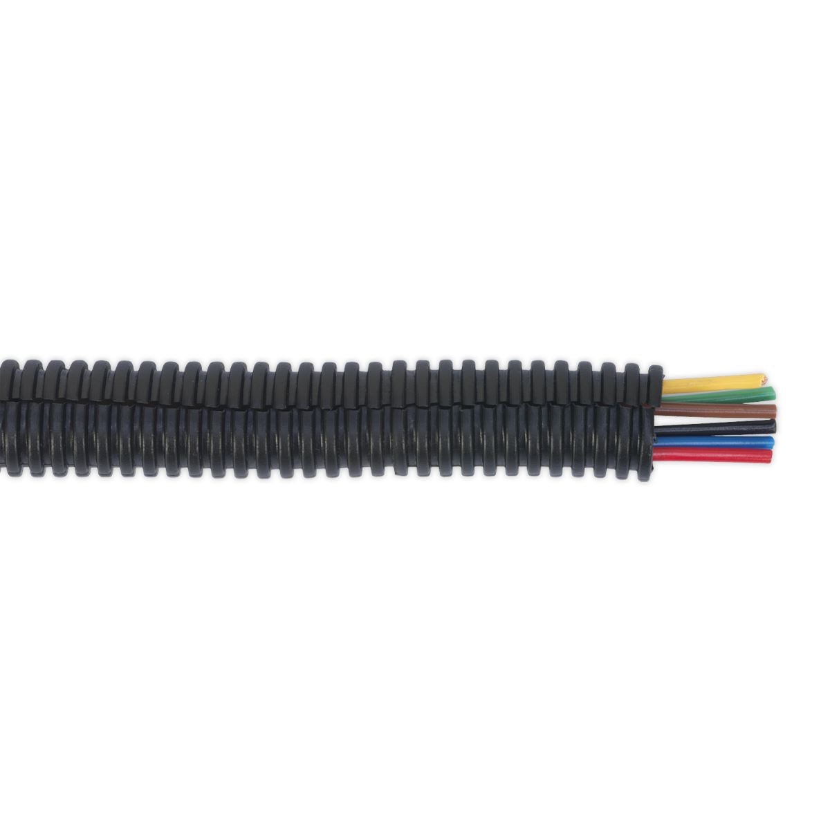 Sealey Convoluted Cable Sleeving Split 12-16mm 200mtr CTS12200