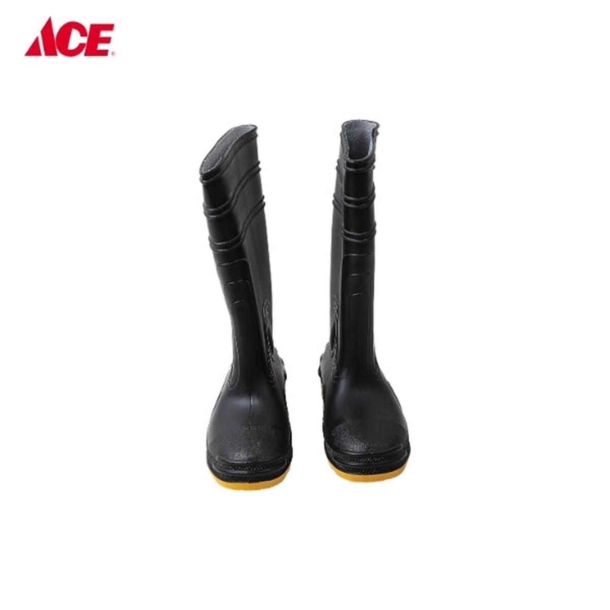 SUPER TUFF 9" Steel Toe Safety Boots - Black (SB-888)