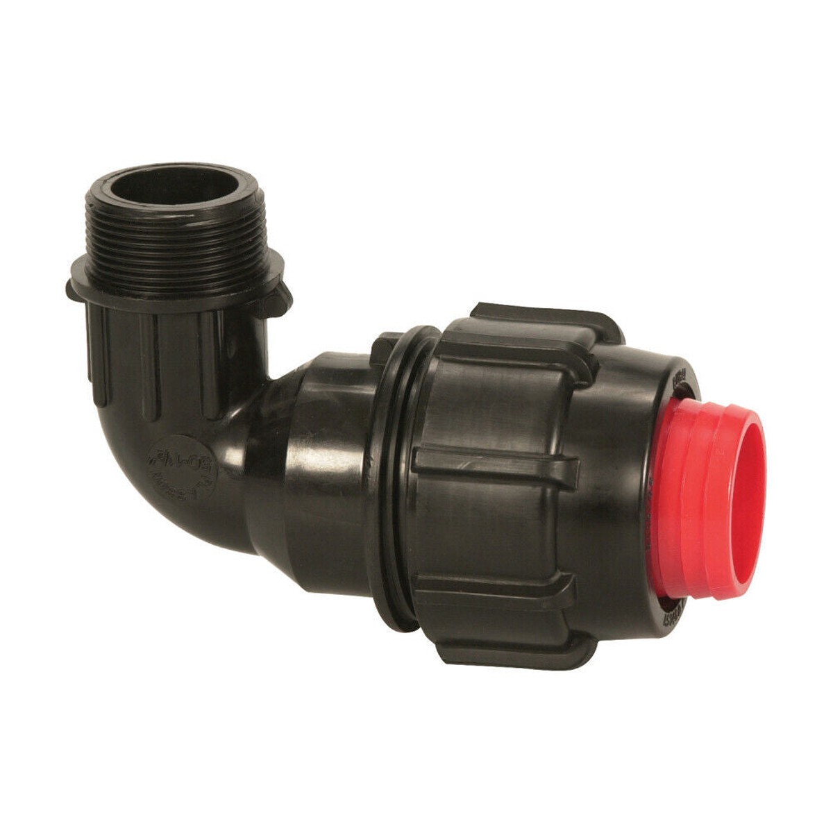 1-1/4" Rural x 1-1/4" BSP Plasson Rural Male Elbow