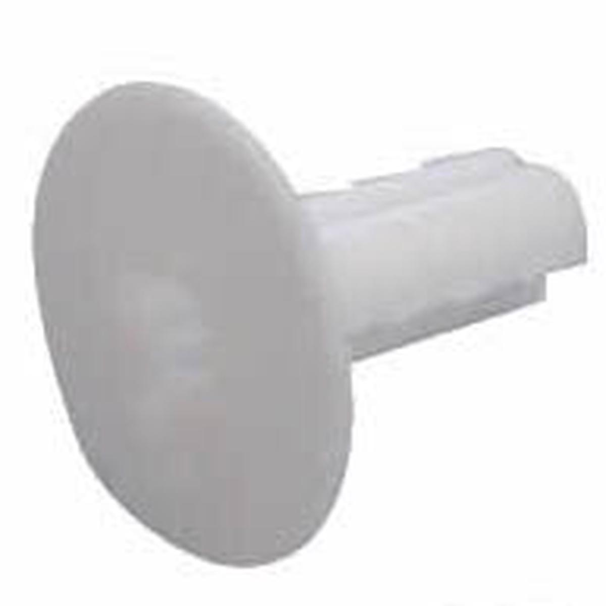 200-984CL - RG6 FEED-THROUGH BUSHING WITH GROUND AND MESSENGER KNOCKOUTS (4 pcs/pkg)
