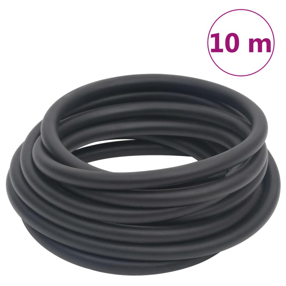 Berkfield Hybrid Air Hose Black 0.6" 10 m Rubber and PVC