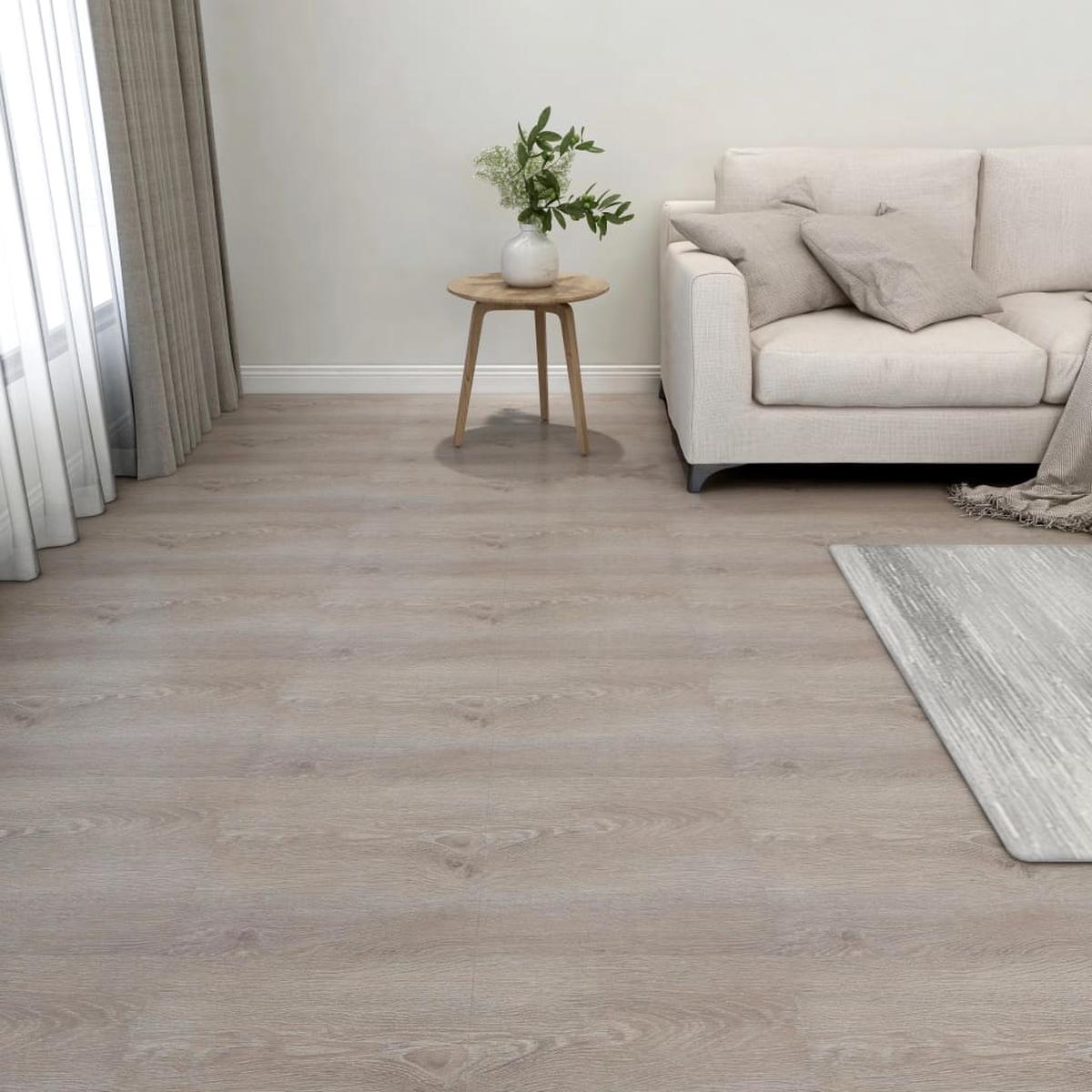 Berkfield Self-adhesive Flooring Planks 55 pcs PVC 5.11 m__ Taupe