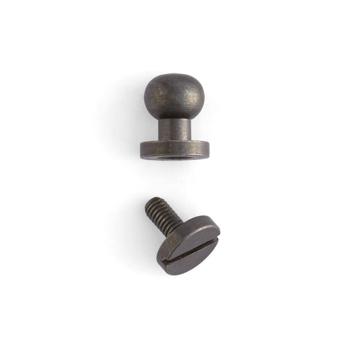 Button Stud - FINAL SALE - Gun Metal Matte | 5/16" (8 mm)