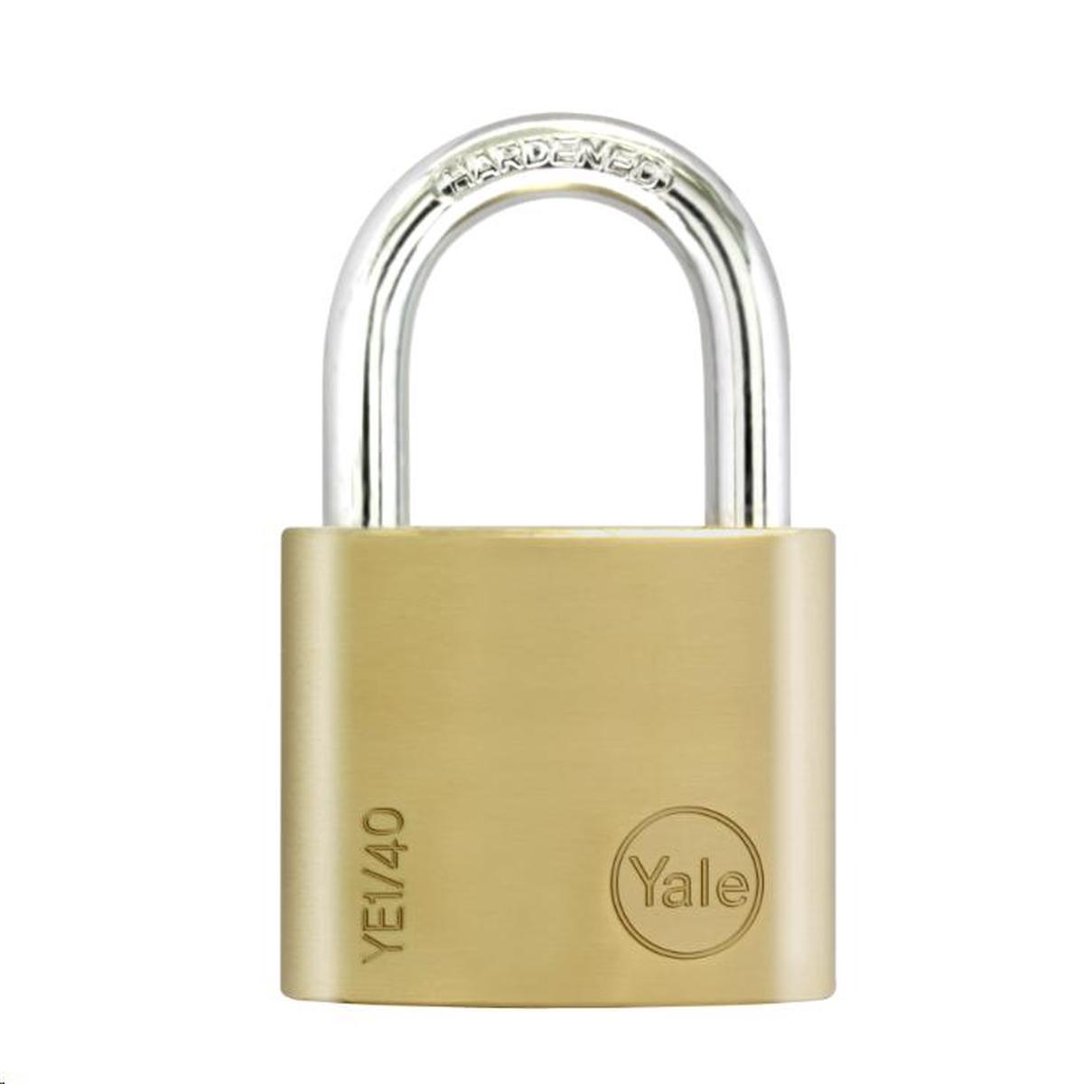 ESSENTIAL 2-PC BRASS PADLOCK 30MM 15MM SHACKLE