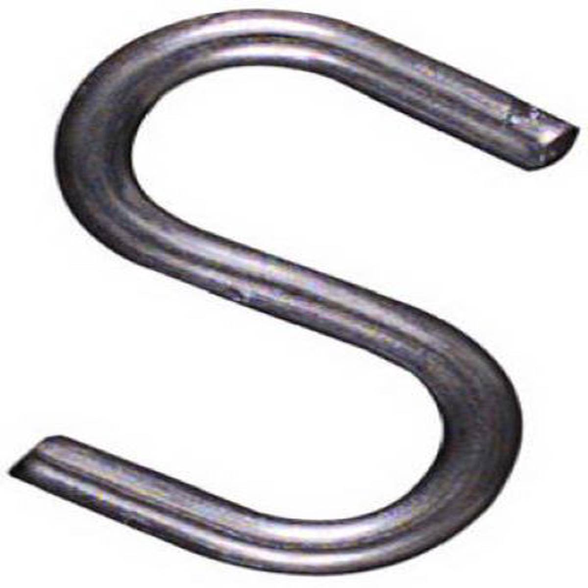 National N121-533 8-Count Pack of 348221 Zinc Plated Steel Heavy Duty S Hooks 8211 Quantity of 10