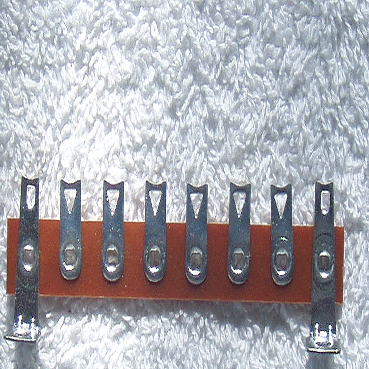 Old School TAG STRIP For Point To Point Wiring (8 Way) NEW Old Stock Spare Part