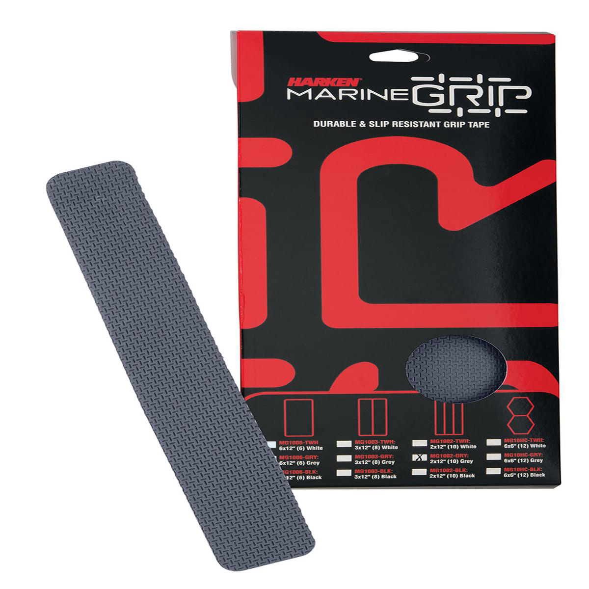 Harken Marine Grip Tape 8211 2215128221 (10 Pieces) 8211 Grey