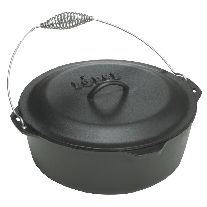 Lodge 5 Qt. Dutch Oven With Iron Cover