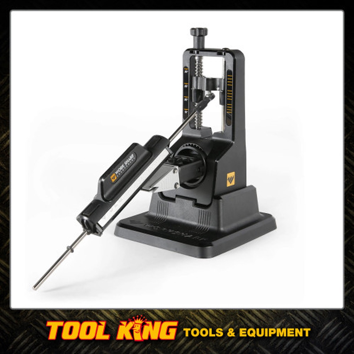 WORKSHARP Precision Adjust Knife Sharpener with Tri-Brasive