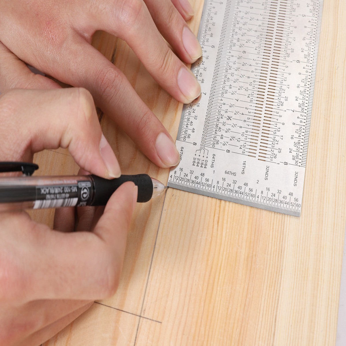 12" PRECISION MARKING T RULE SET