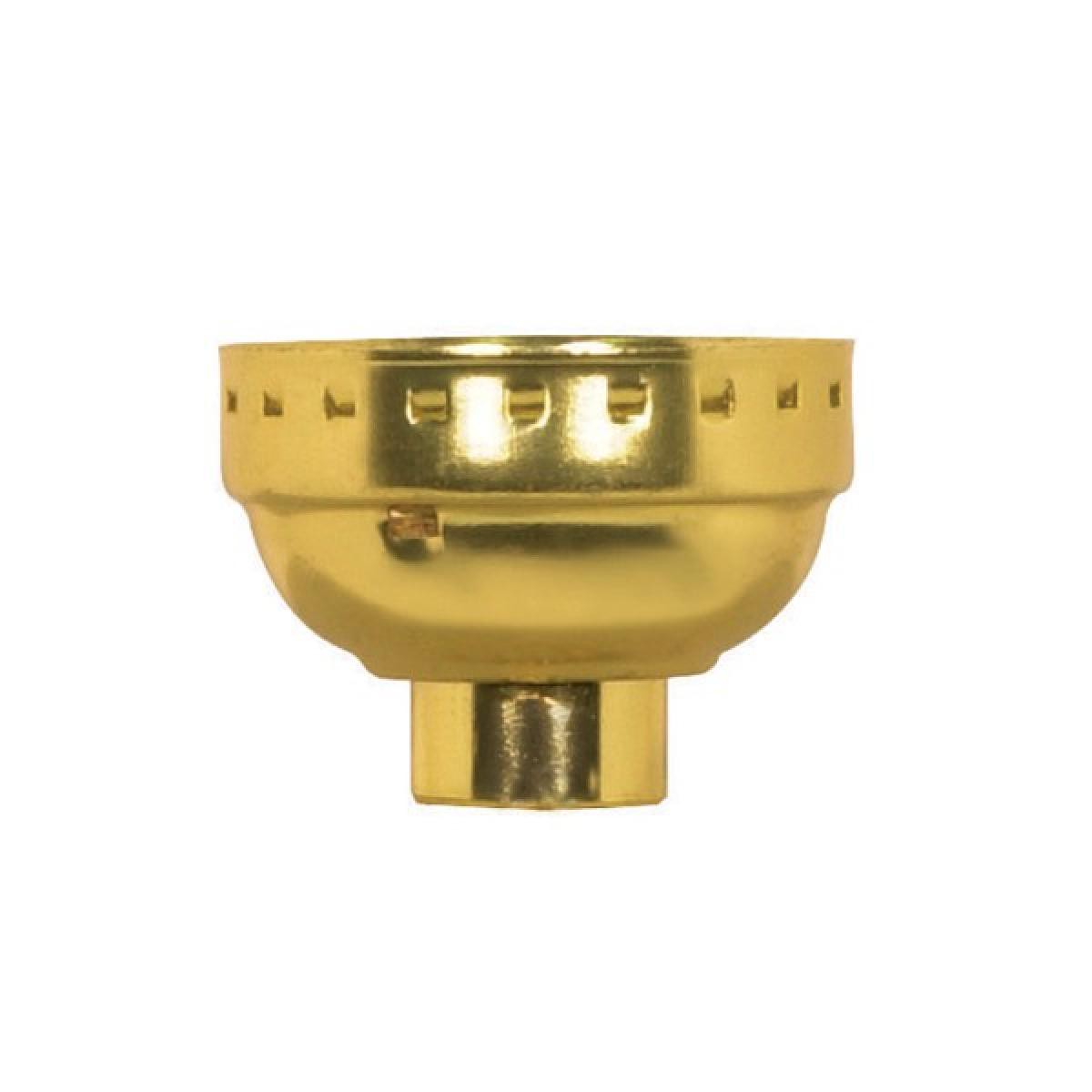 3 Piece Solid Brass Cap With Paper Liner - Polished Nickel Finish - 1/8 IP Less Set Screw - 500-Pack
