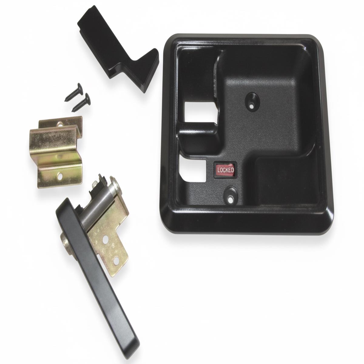 Airstream Main Door Inside Bezel & Lever Assembly for Land Yacht - 195293-08