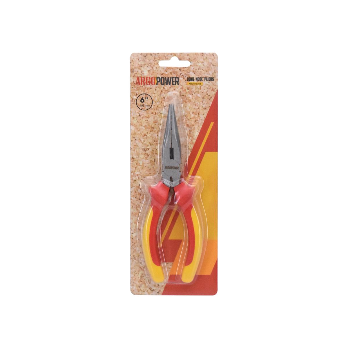 Argo Long Nose Pliers 6"  Precision & Durable