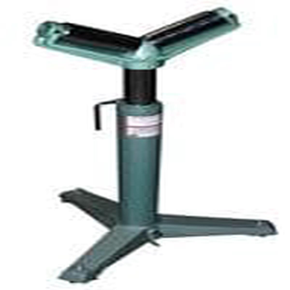 Deluxe Roller Stands - Gas - 14" (2) 5" "V" Rollers (9" W across) (26" to 38")