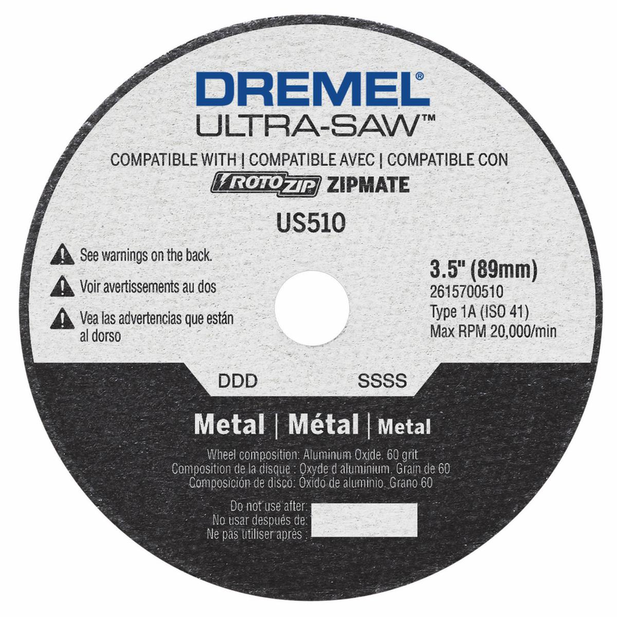 Dremel US510-01 Dremel Ultra-SawMetal Cutting Wheel