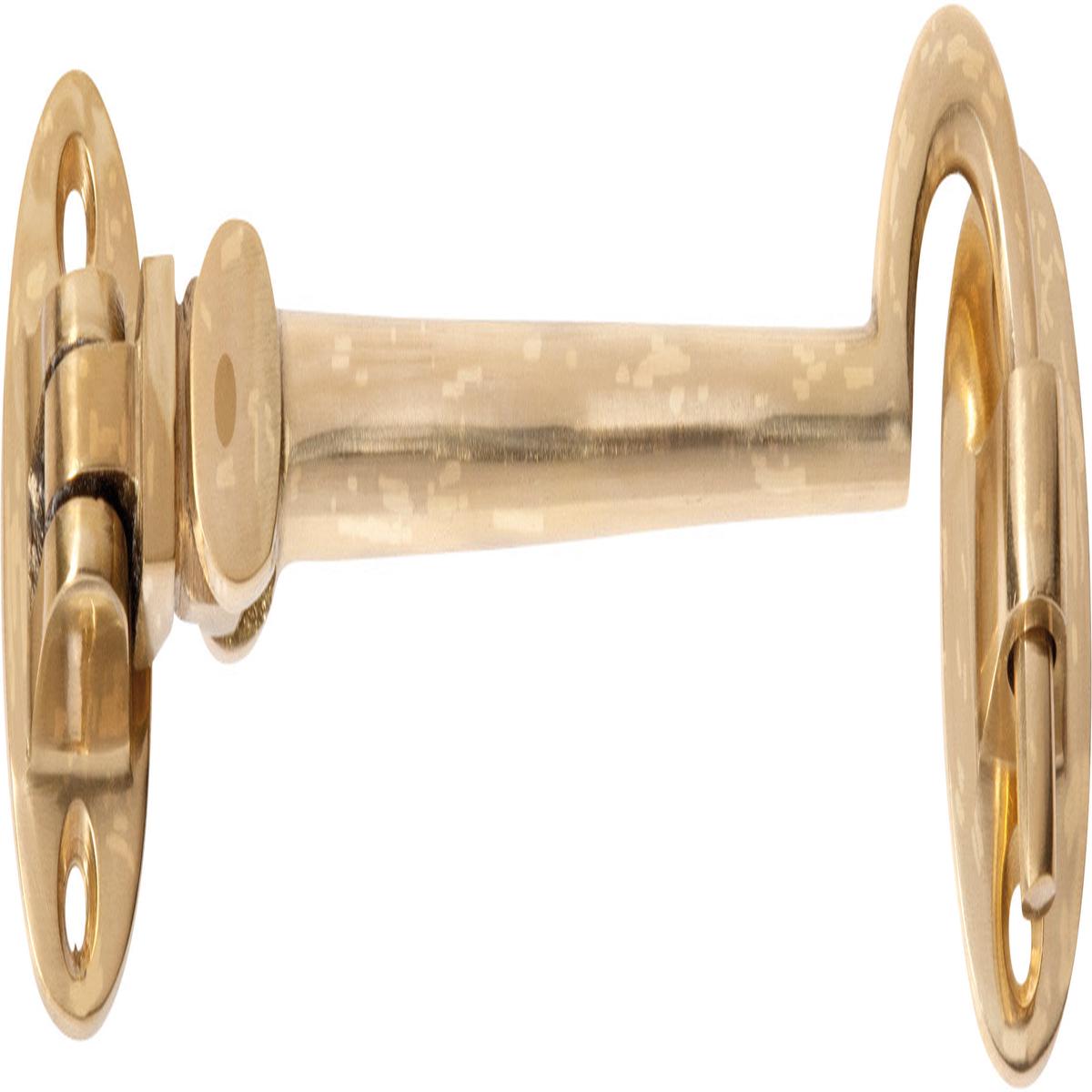 Large Cabin Hooks by Tradco - L150mm | Polished Brass