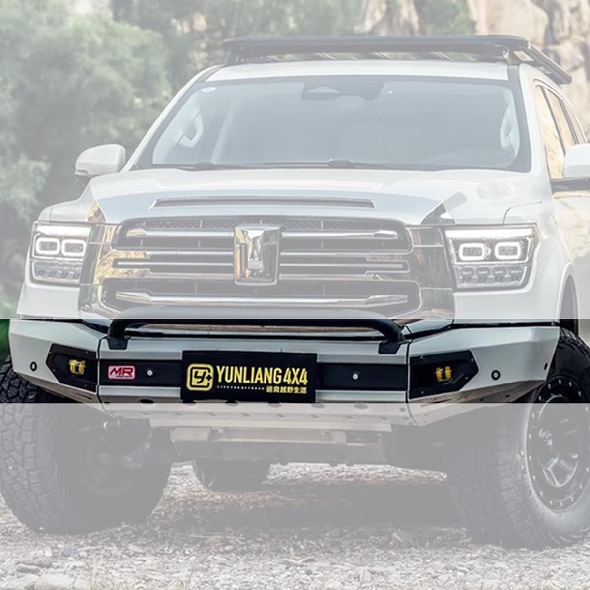 MarkRoad Explorer Front Bumper, White for Tank 500