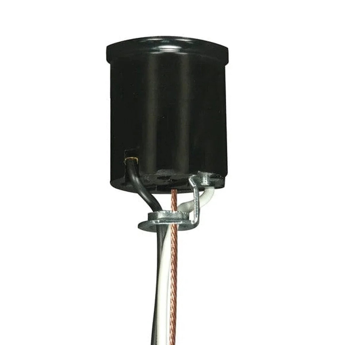 MEDIUM BASE PHENOLIC SOCKET W/ RIM