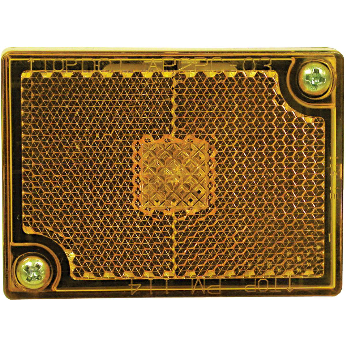 Peterson Rectangular 12 V Amber Clearance Light