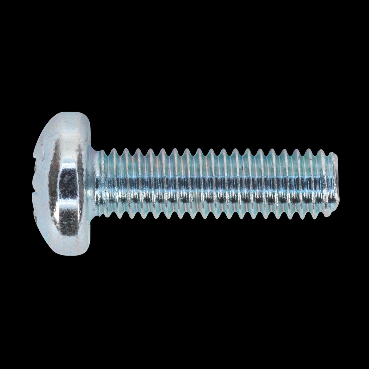 Sealey MSP620 M6 x 20mm Pan Head Pozi Machine Screw DIN 7985Z - Pack of 50