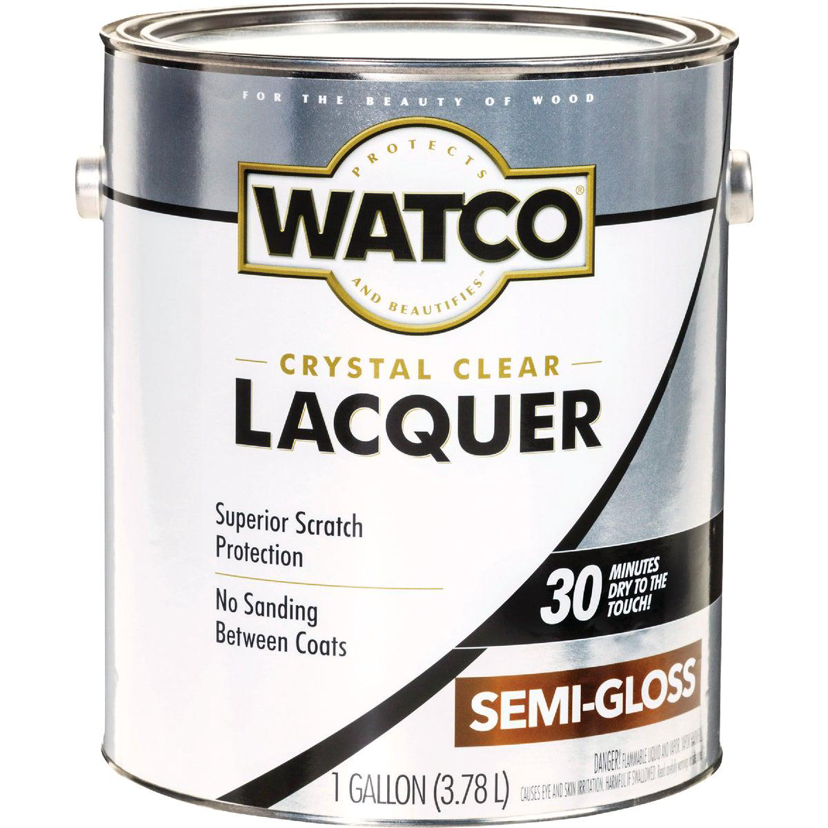 Watco Clear Semi-Gloss Gallon 350 Sq FtGal Lacquer