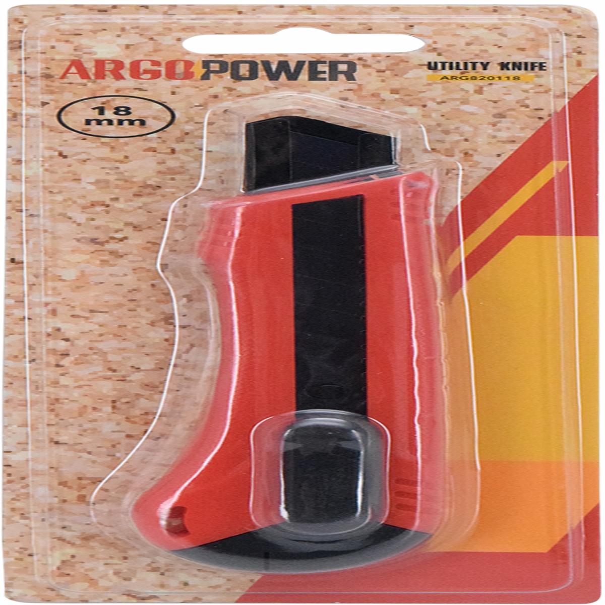 Argo Utility Knife Retractable SK5 18Mm  Heavy-Duty ARG820118