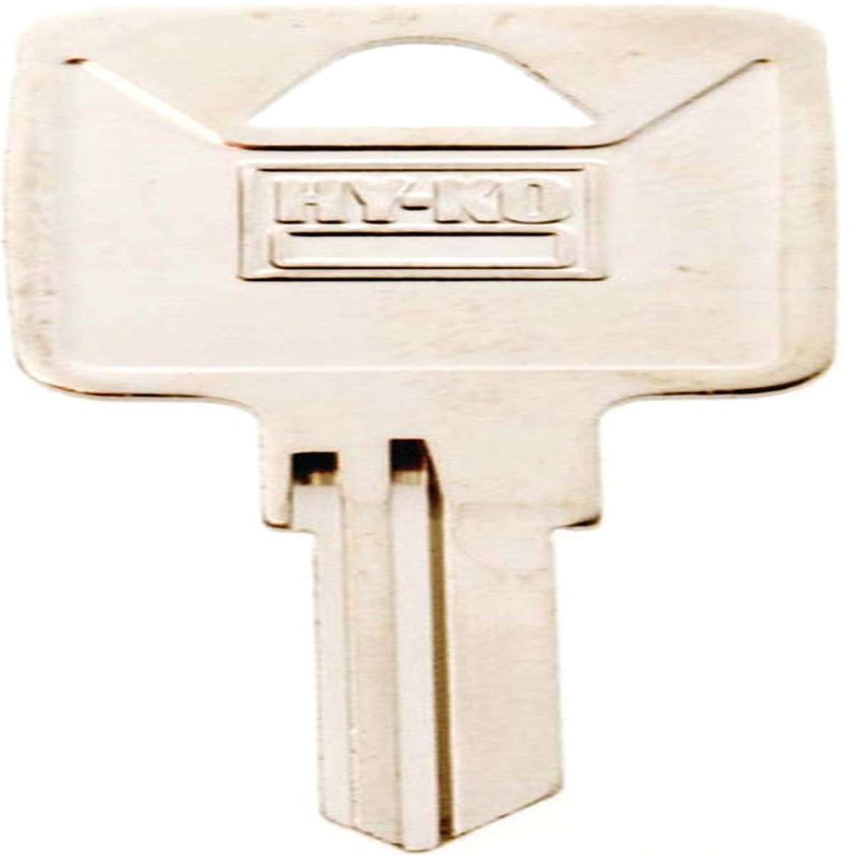 Hy-Ko 11010TM3 Key Blank Brass Nickel For Trimark Cabinet House Locks and Padlocks TM3 Key Number Pack of 10