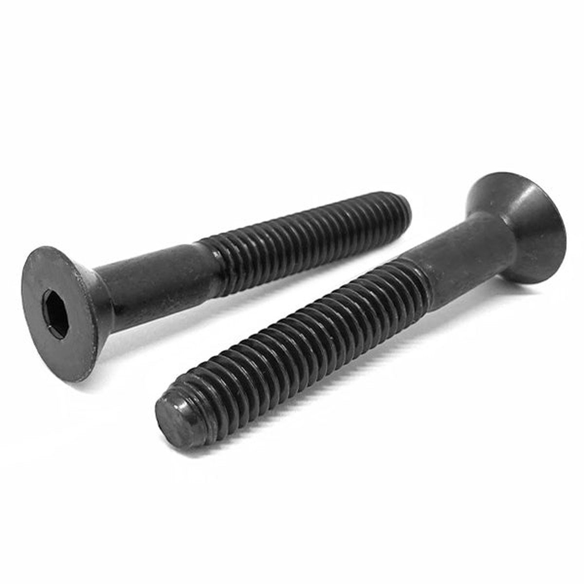M4-0.7x30 Class 12.9 Alloy Flat Socket Head Cap Screws Black Oxide