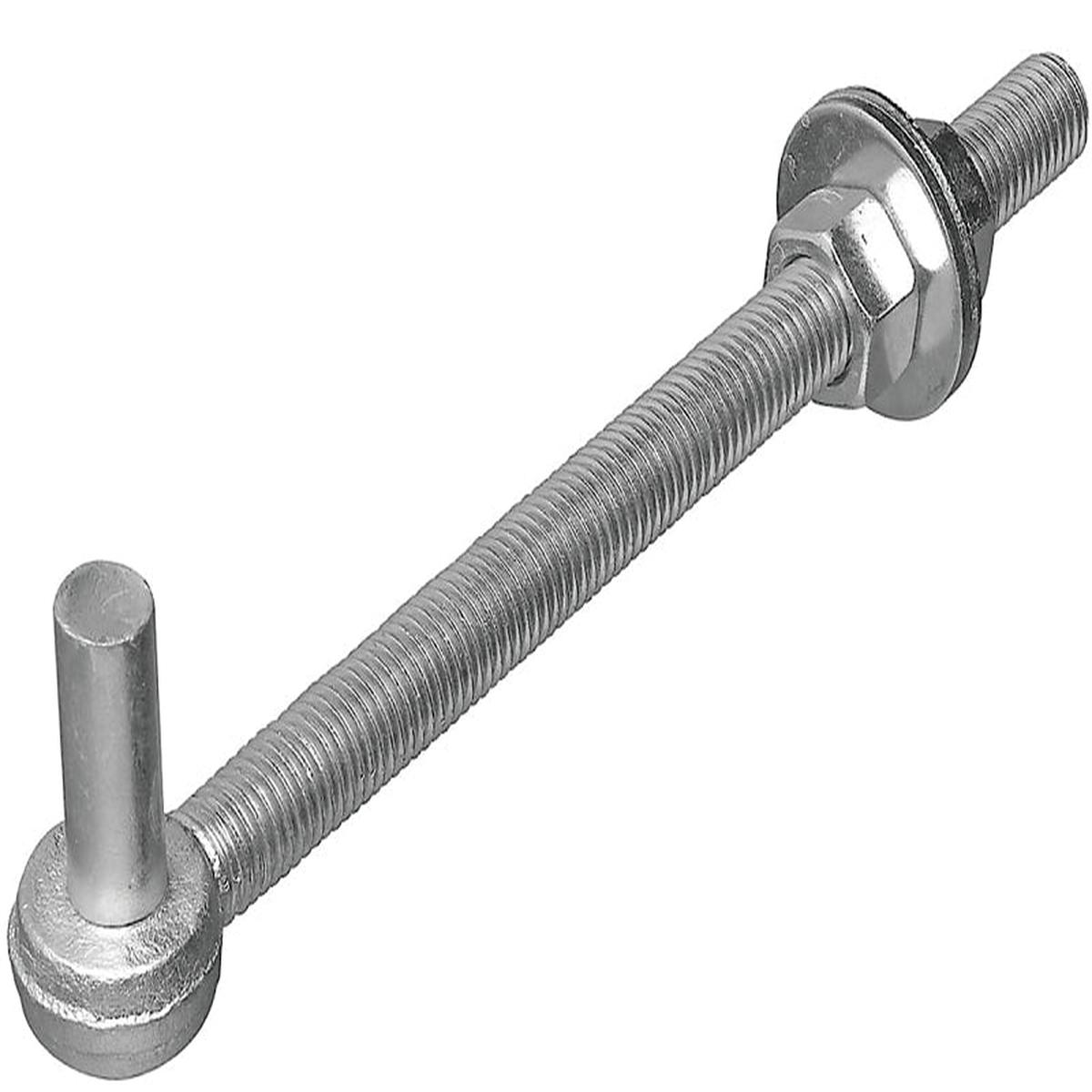 National Hardware N130-674 Series Full Threaded Bolt Hook 068 in Dia 12 in L Steel Zinc-Plated