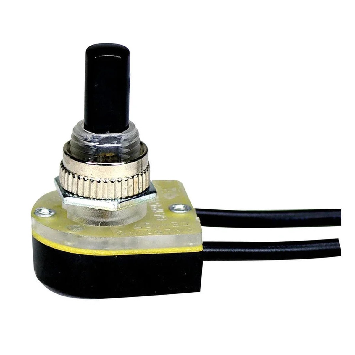 ON-OFF PHENOLIC PUSH SW NI NUT