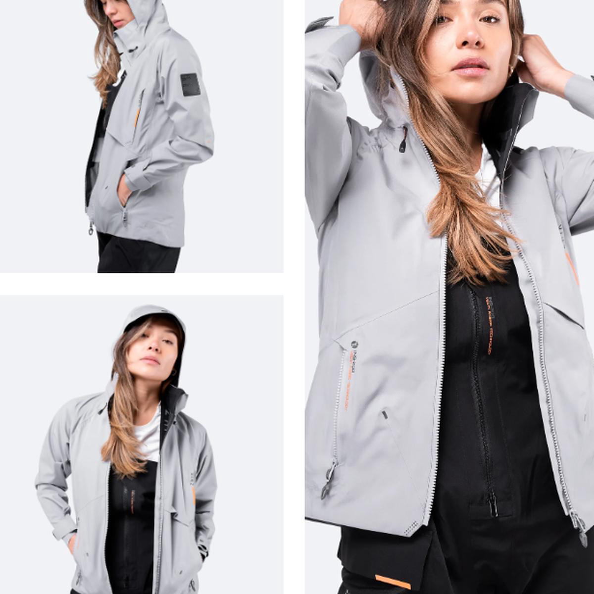 ZHIK Womens INS200 Waterproof Jacket 8211 PLATINUM L