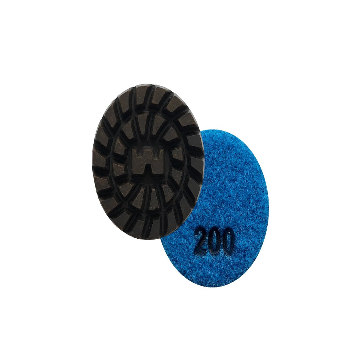 WS Resin 3 Diamond Concrete Polishing Pads (Set of 9)