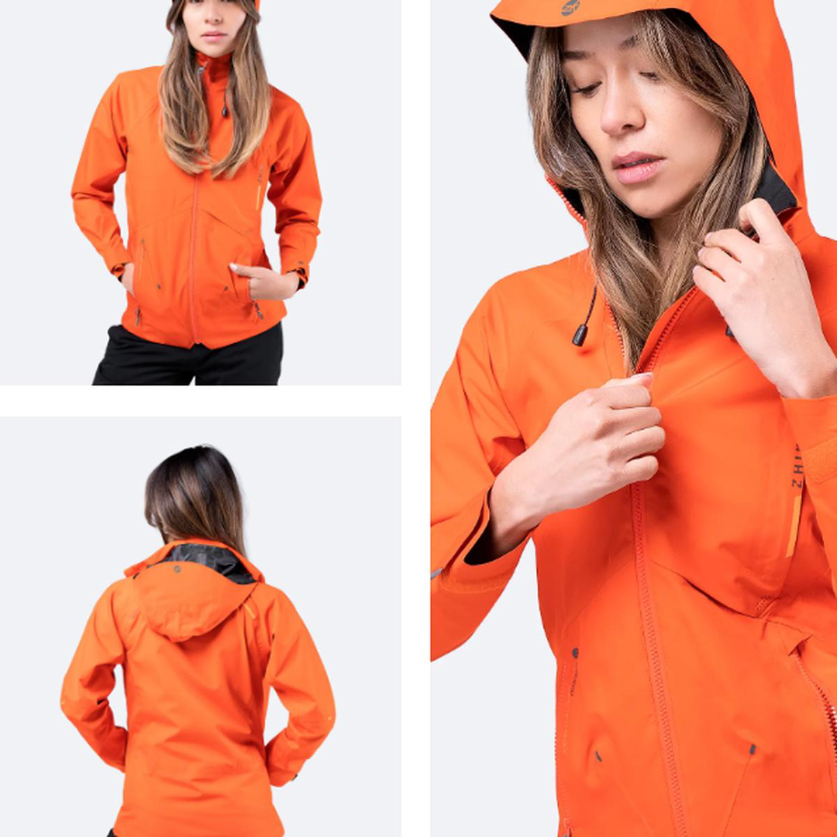 ZHIK Womens INS200 Waterproof Jacket 8211 FLAME RED XL
