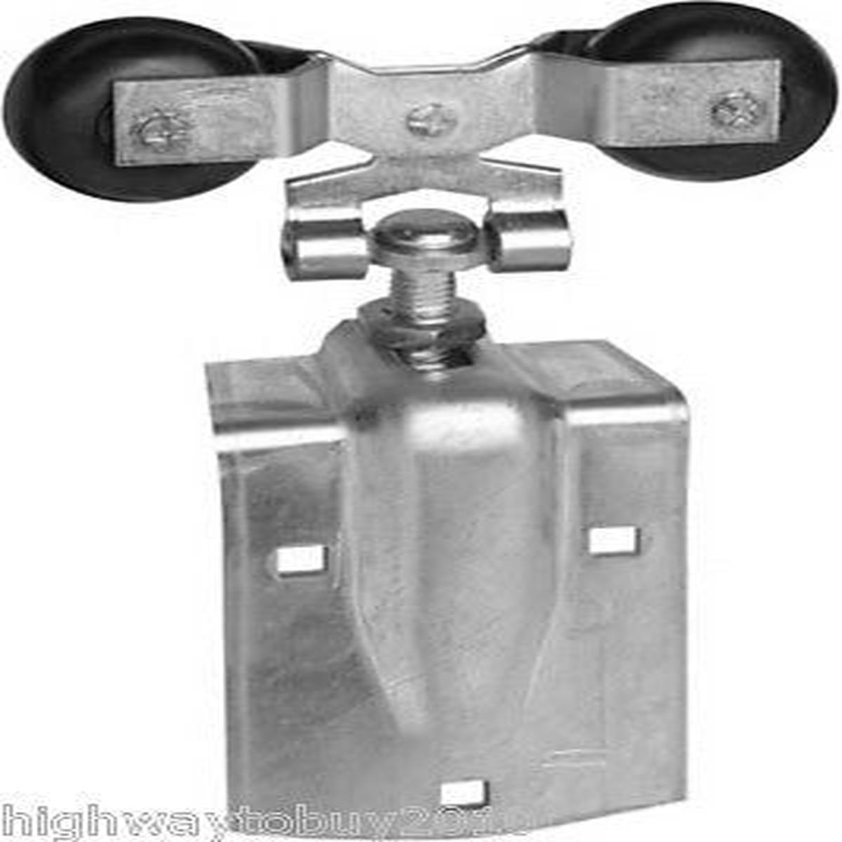 (4) sets National N193-730 Pair of Zinc 600 lb Barn Door Hangers Rollers