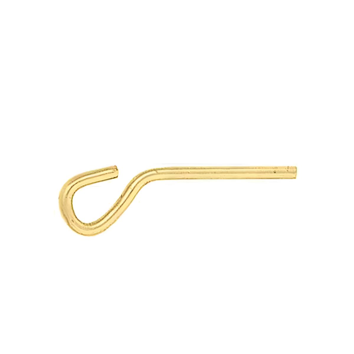 #120 Sleigh Bell Pin Solid Brass