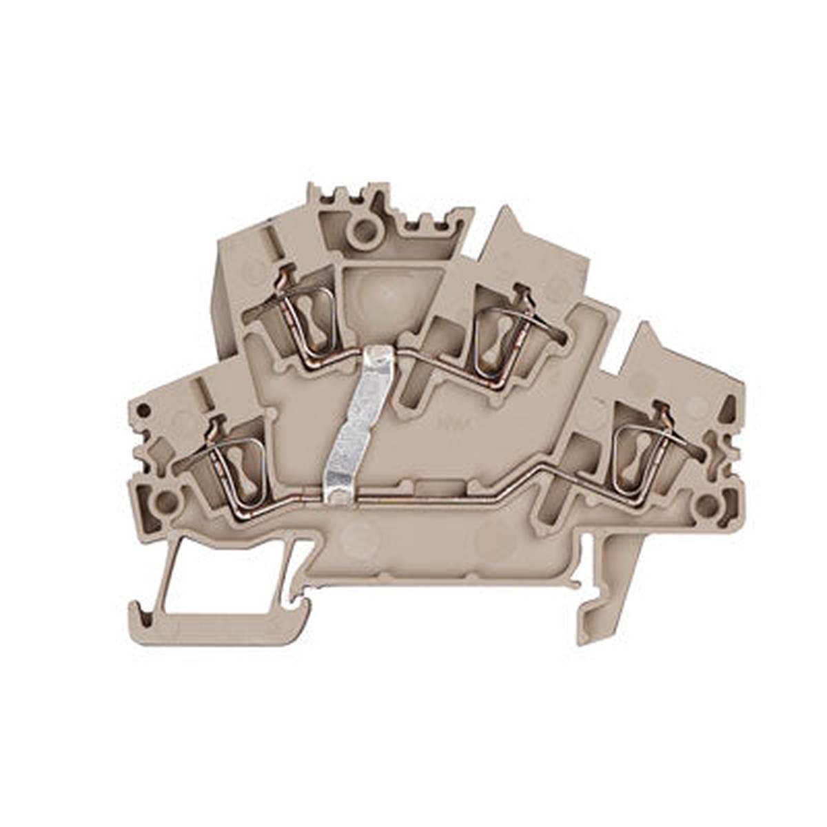 ZDK 2.5-2 Clamp Terminal 2.5mm 2 Tier Commoned