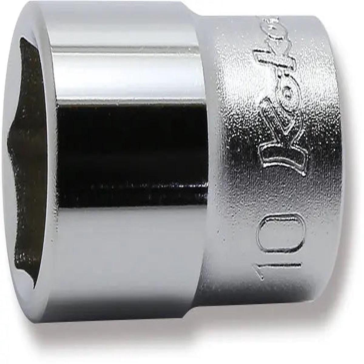 1/4 Sq. Dr. 6 point chrome Metric Socket  10mm