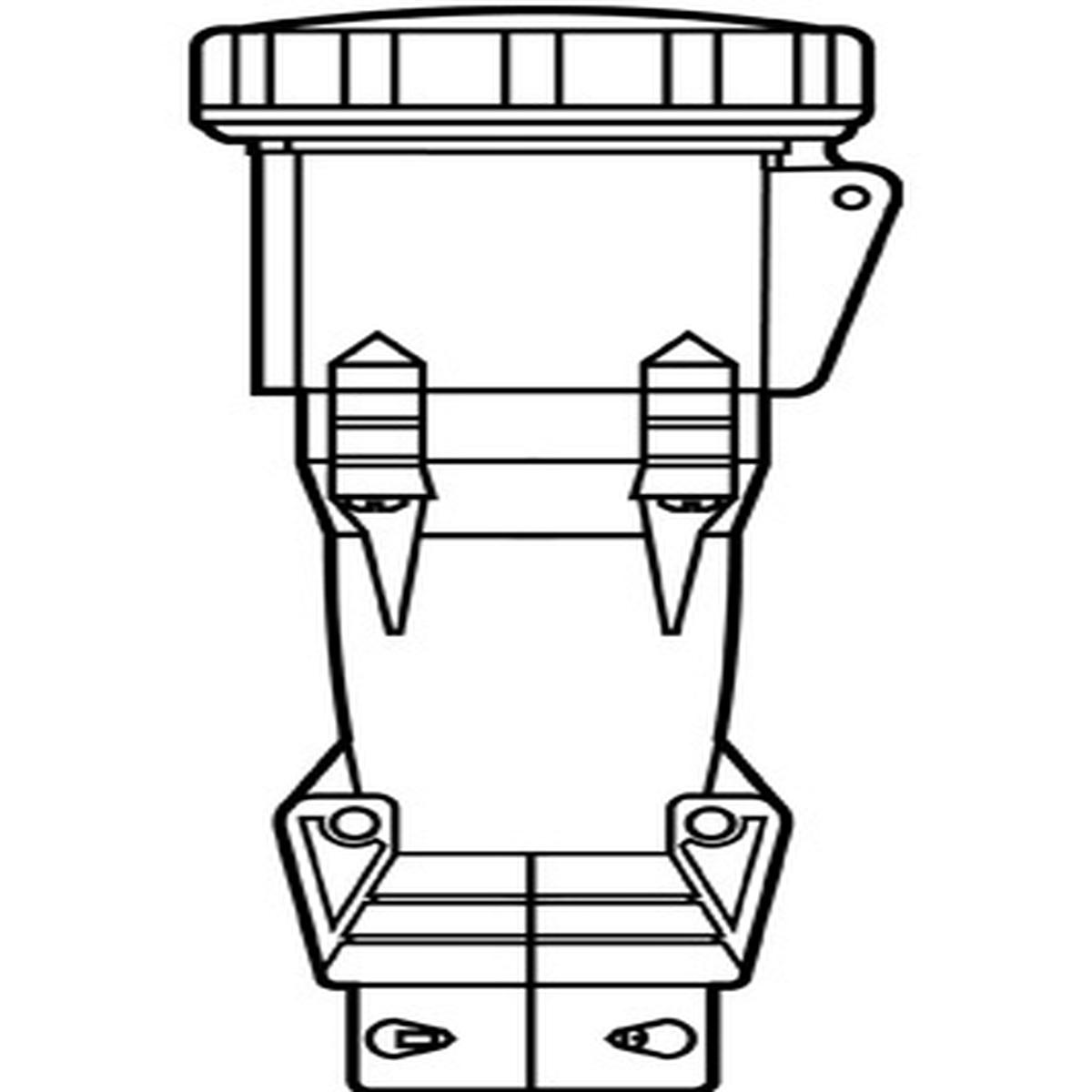 30A Pin & Sleeve Watertight Connector