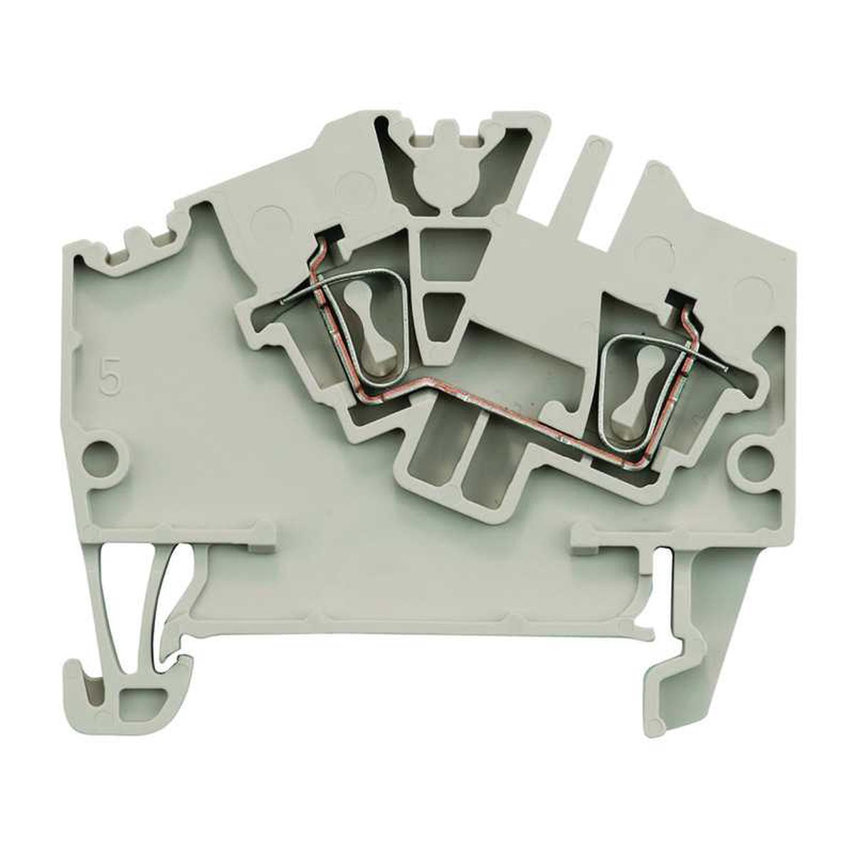 ZDU 2.5-2 Clamp Terminal 2.5mm 1in 1out