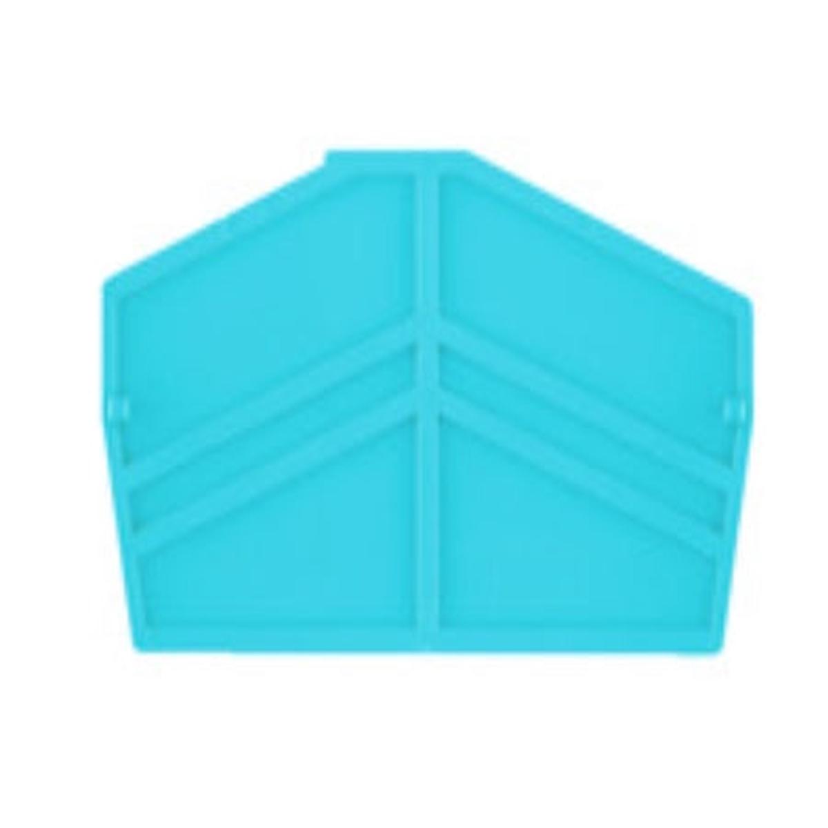 ZAP/ZDU4-2BL End Plate Blue