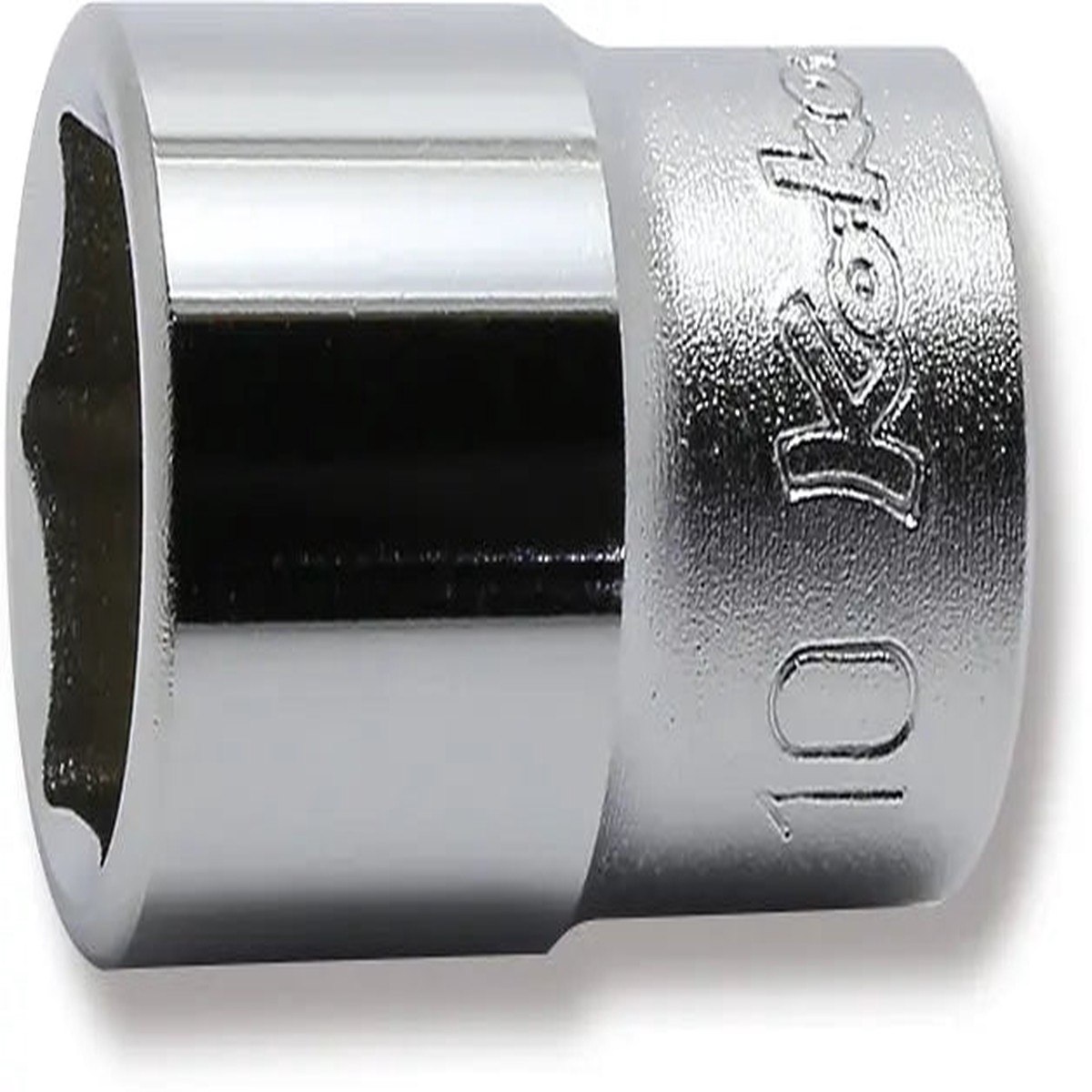 1/4 Sq. Dr. 6 point chrome Metric Socket 10mm